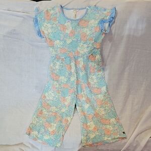 Matilda Jane Blue and Pink Floral Top